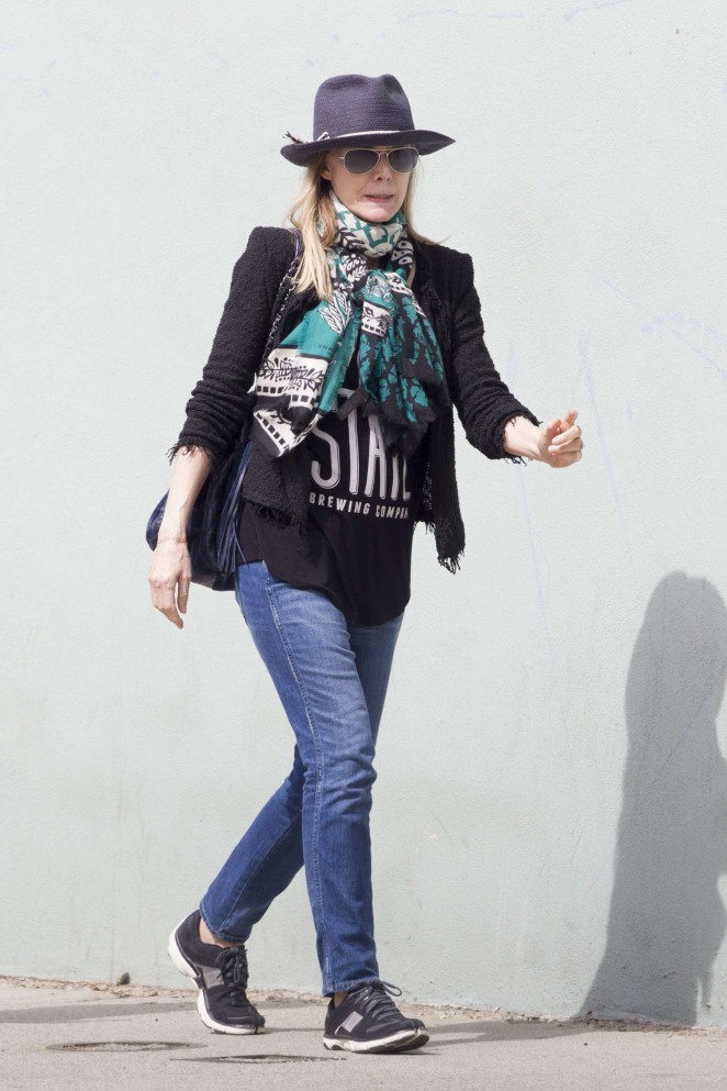 Michelle Pfeiffer in Jeans out in Santa Monica