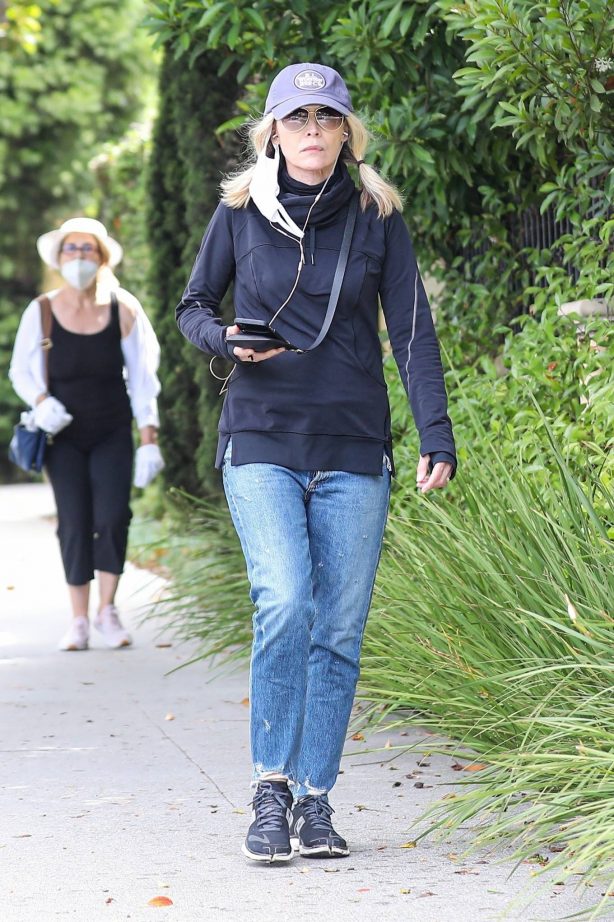 Michelle Pfeiffer - Out walking in Santa Monica