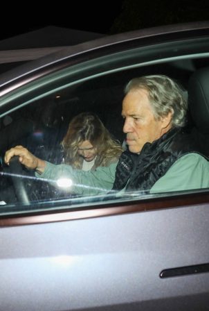 Michelle Pfeiffer - With husband David E. Kelley are seen at Giorgio Baldi in Santa Monica