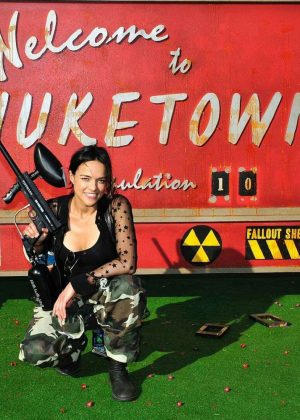 Michelle Rodriguez - Cod Xp 2016 in Inglewood