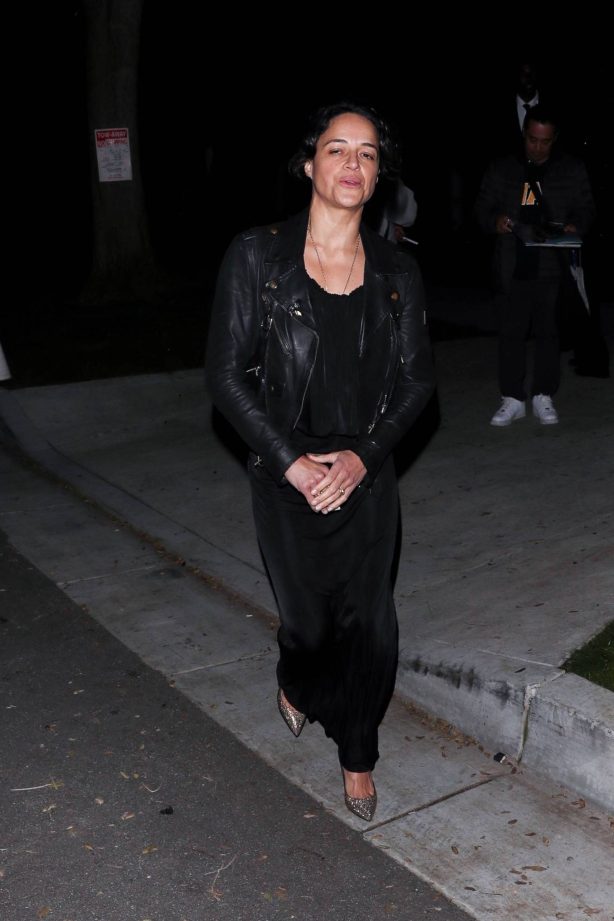 Michelle Rodriguez - Leaving WME party in Beverly Hills