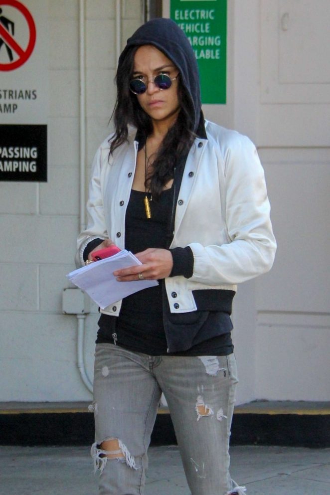 Michelle Rodriguez - Out in Beverly Hills
