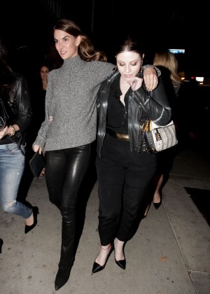Michelle Trachtenberg Arrives At Bootsy Bellows In Los Angeles
