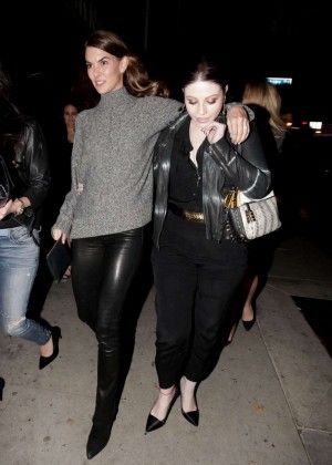 Michelle Trachtenberg - Arrives at Bootsy Bellows in Los Angeles