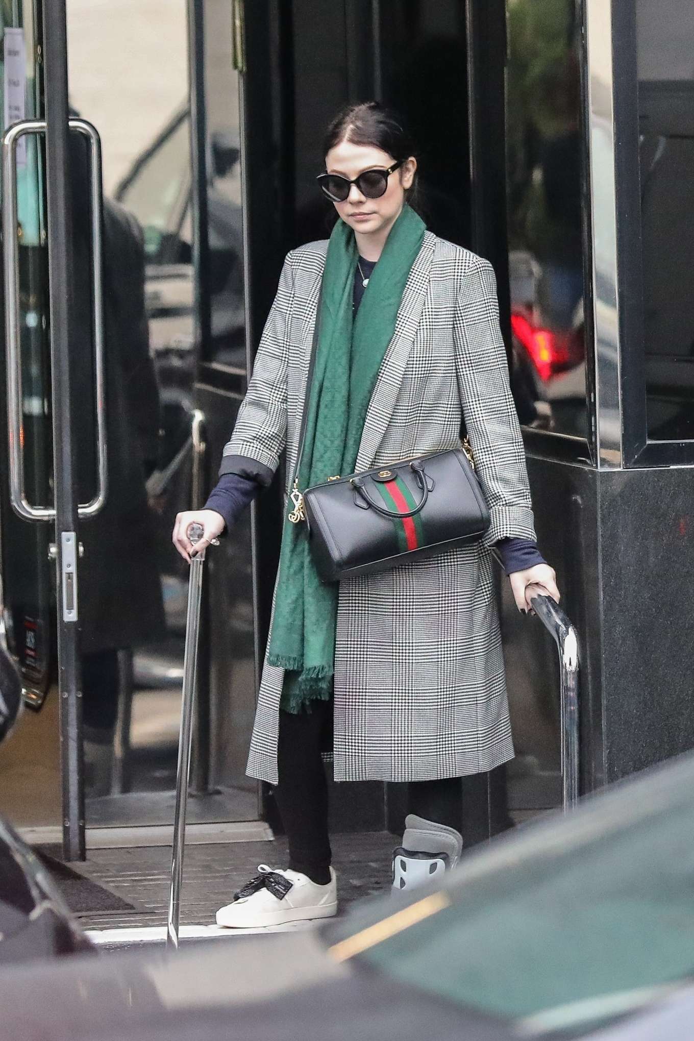 Michelle Trachtenberg 2019 : Michelle Trachtenberg in Long Coat – Christmas Shopping in Beverly Hills-18