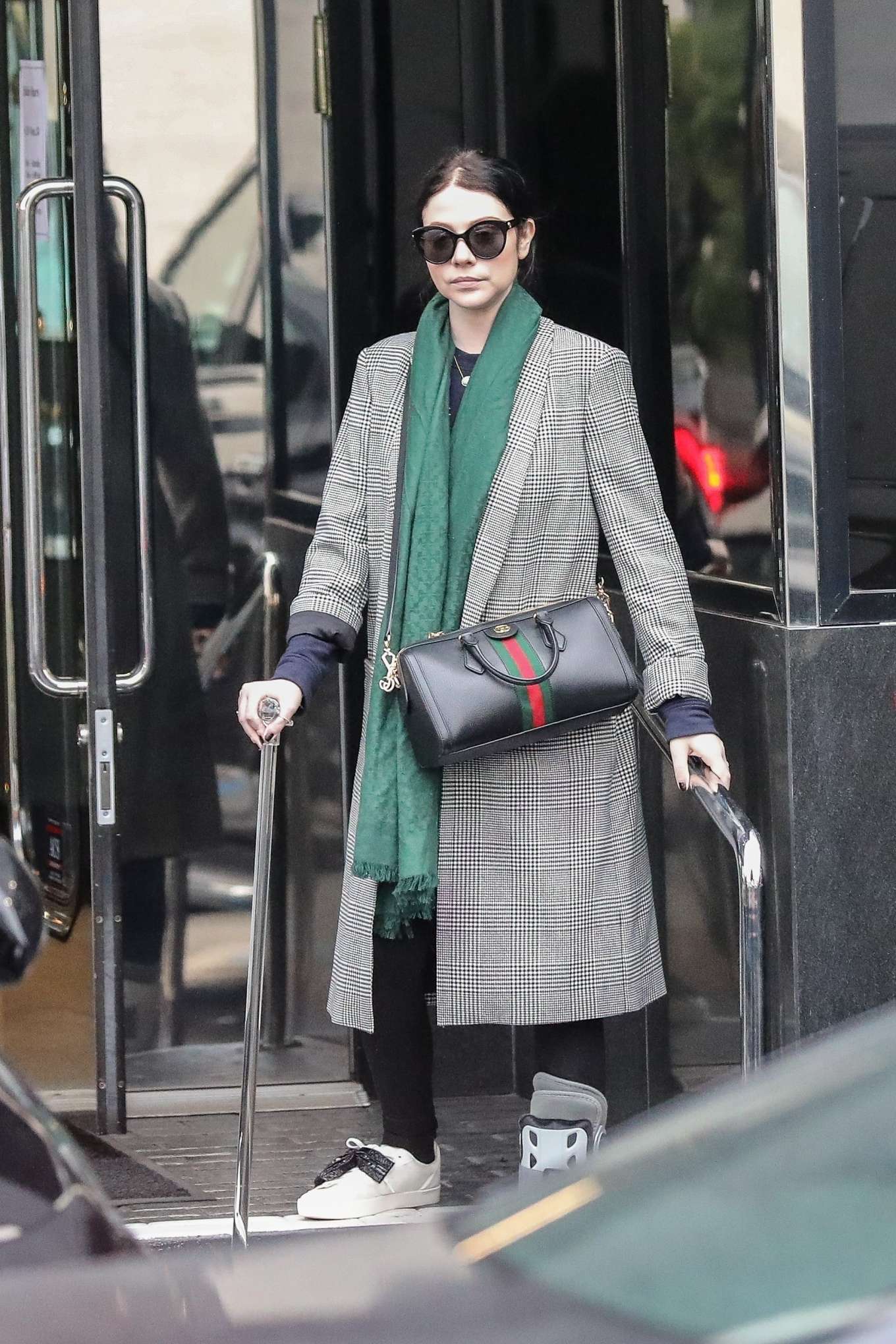 Michelle Trachtenberg 2019 : Michelle Trachtenberg in Long Coat – Christmas Shopping in Beverly Hills-23