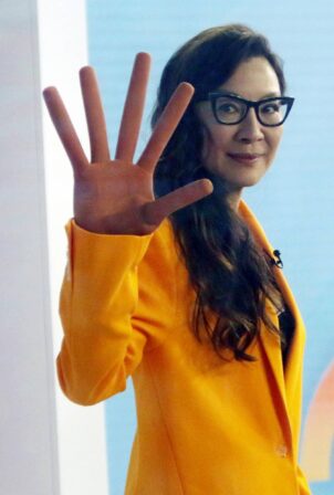Michelle Yeoh - Promoting her new movie 'Everywhere All at Once' in New York