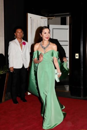 Michelle Yeoh - Steps out for the 2022 Met Gala in New York