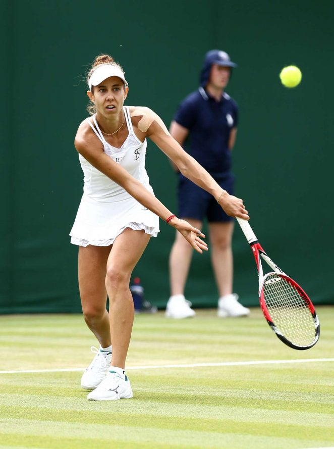 Mihaela Buzarnescu - 2018 Wimbledon Tennis Championships in London Day 3