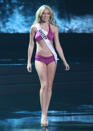 Mikaela-eleni Fotiadi - Miss Universe 2015 Preliminary Round in Las Vegas