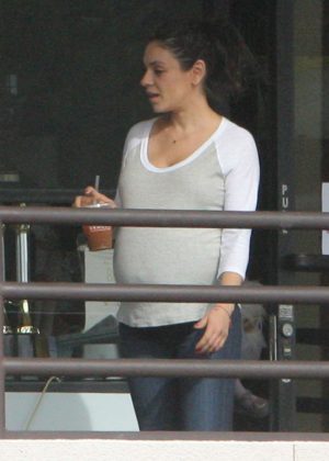 Mila Kunis at Creation Station in Culver City