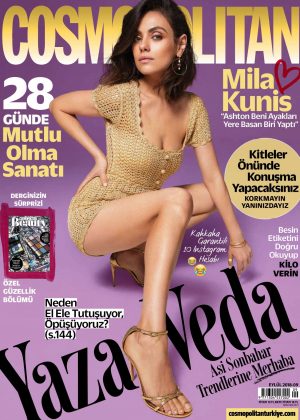 Mila Kunis for Cosmopolitan Turkey Magazine (September 2018)
