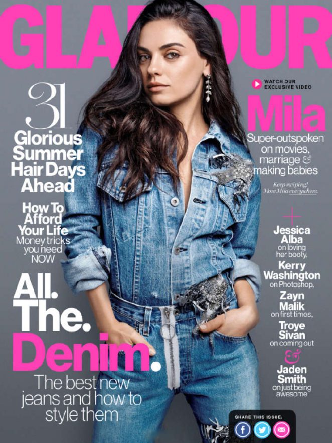 Mila Kunis - Glamour US Cover (August 2016)