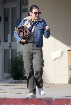 Mila Kunis - Out for a for camping in Los Angeles