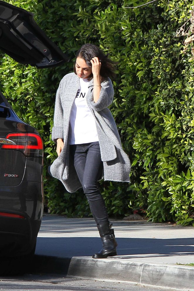 Mila Kunis out in Los Angeles
