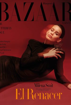 Milena Smit - Harper's Bazaar Spain The Butterfly Issue (February 2023)