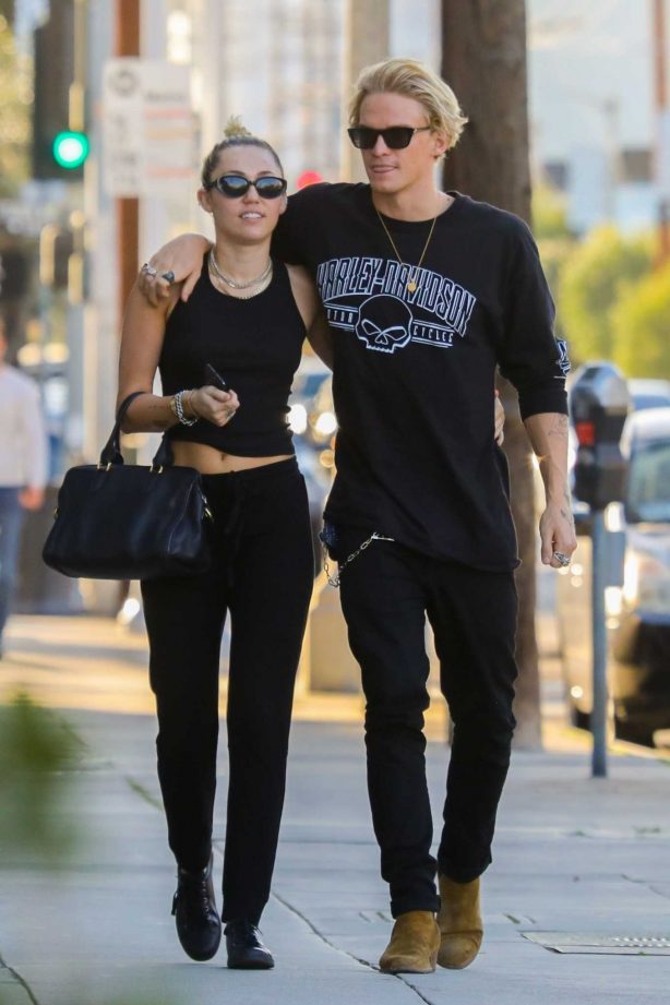 Miley Cyrus and Cody Simpson - Out in Malibu