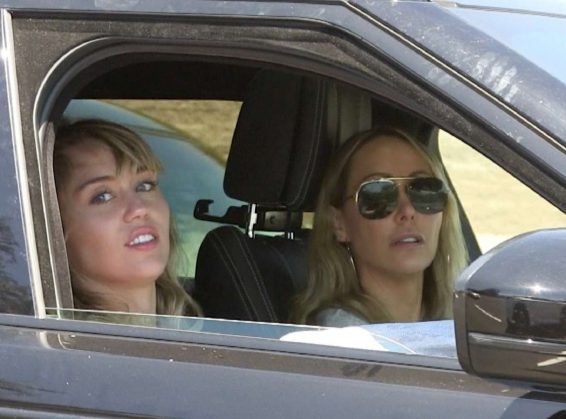 Miley Cyrus and Tish Cyrus - Out in Los Angeles
