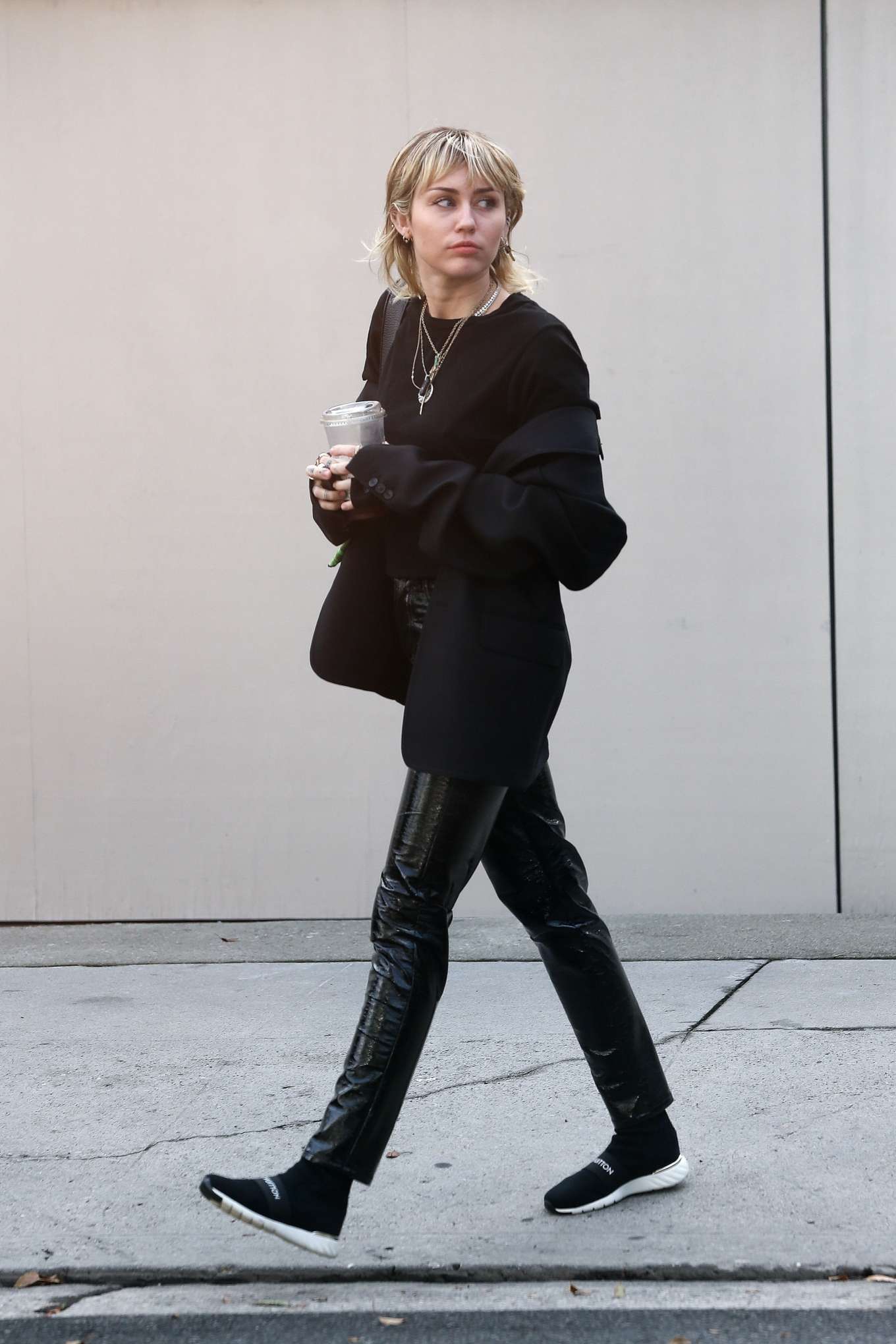 Miley Cyrus 2020 : Miley Cyrus – Arrives at a studio in West Hollywood-12