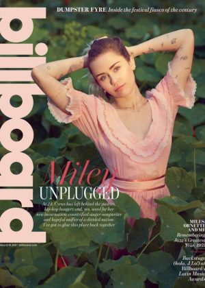 Miley Cyrus - Billboard Magazine (May 2017)