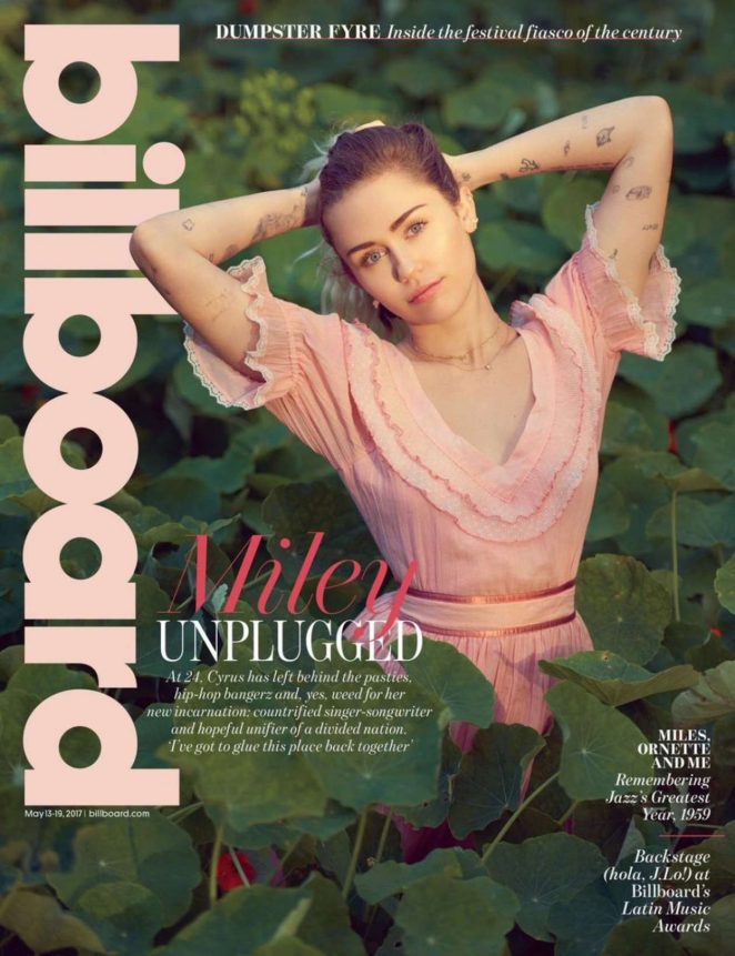 Miley Cyrus - Billboard Magazine (May 2017)