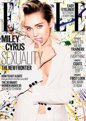 Miley Cyrus - Elle UK Cover (October 2015)