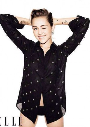 Miley Cyrus - Elle UK (October 2015)