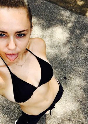 Miley Cyrus in Bikini - Instagram