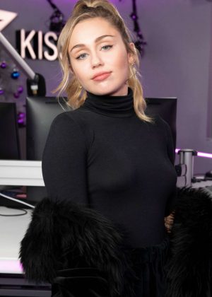 Miley Cyrus - Kiss FM Studio's in London