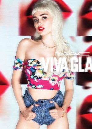 Miley Cyrus - MAC Cosmetics Viva Glam 2015