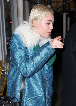 Miley Cyrus - Out and about in NYC