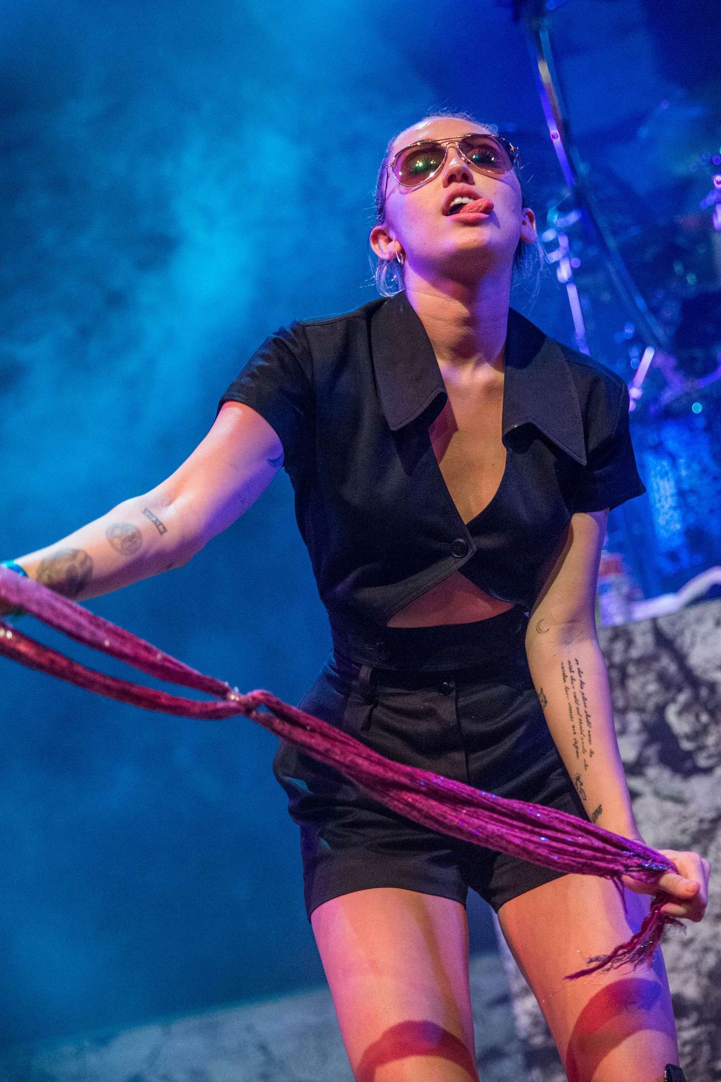 Miley Cyrus 2015 : Miley Cyrus at Final show at House of Blues -07