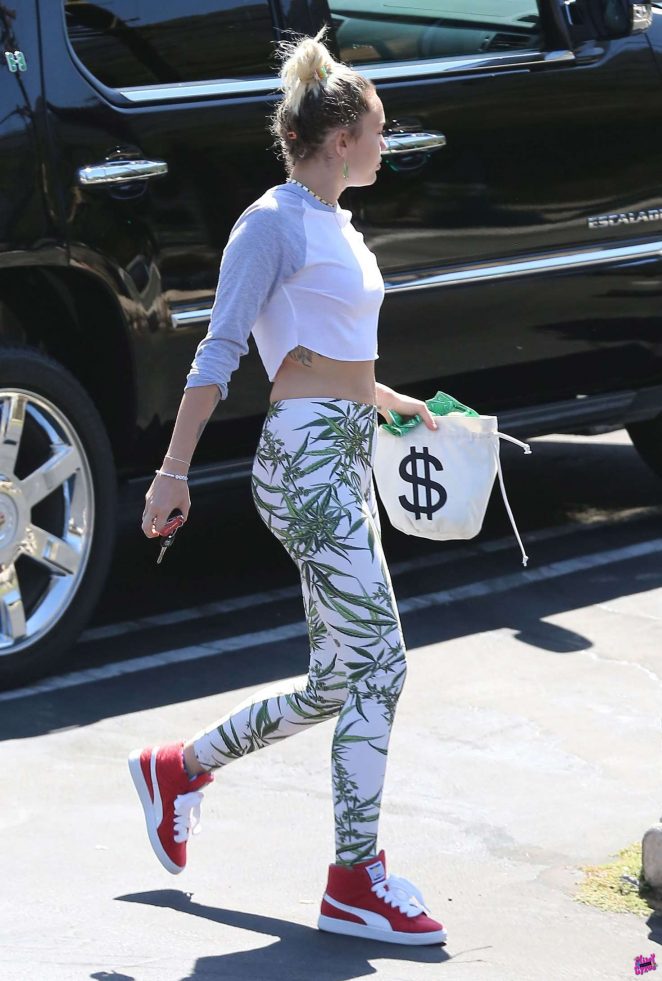 Miley Cyrus - Shopping in Los Angeles