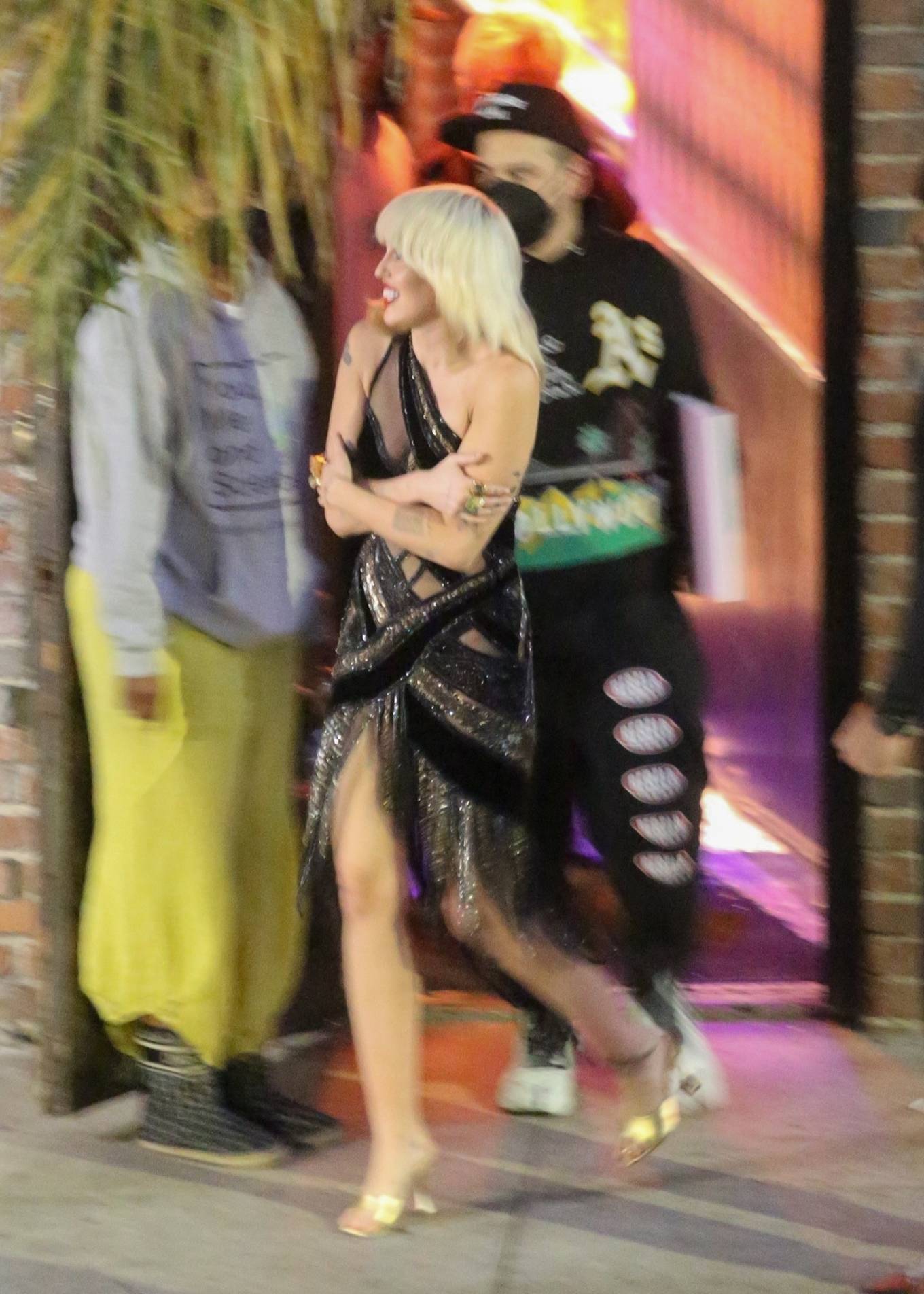 Miley Cyrus - With Pete Davidson filming together in Hollywood