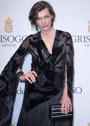 Milla Jovovich - De Grisogono Party at 2016 Cannes Film Festival