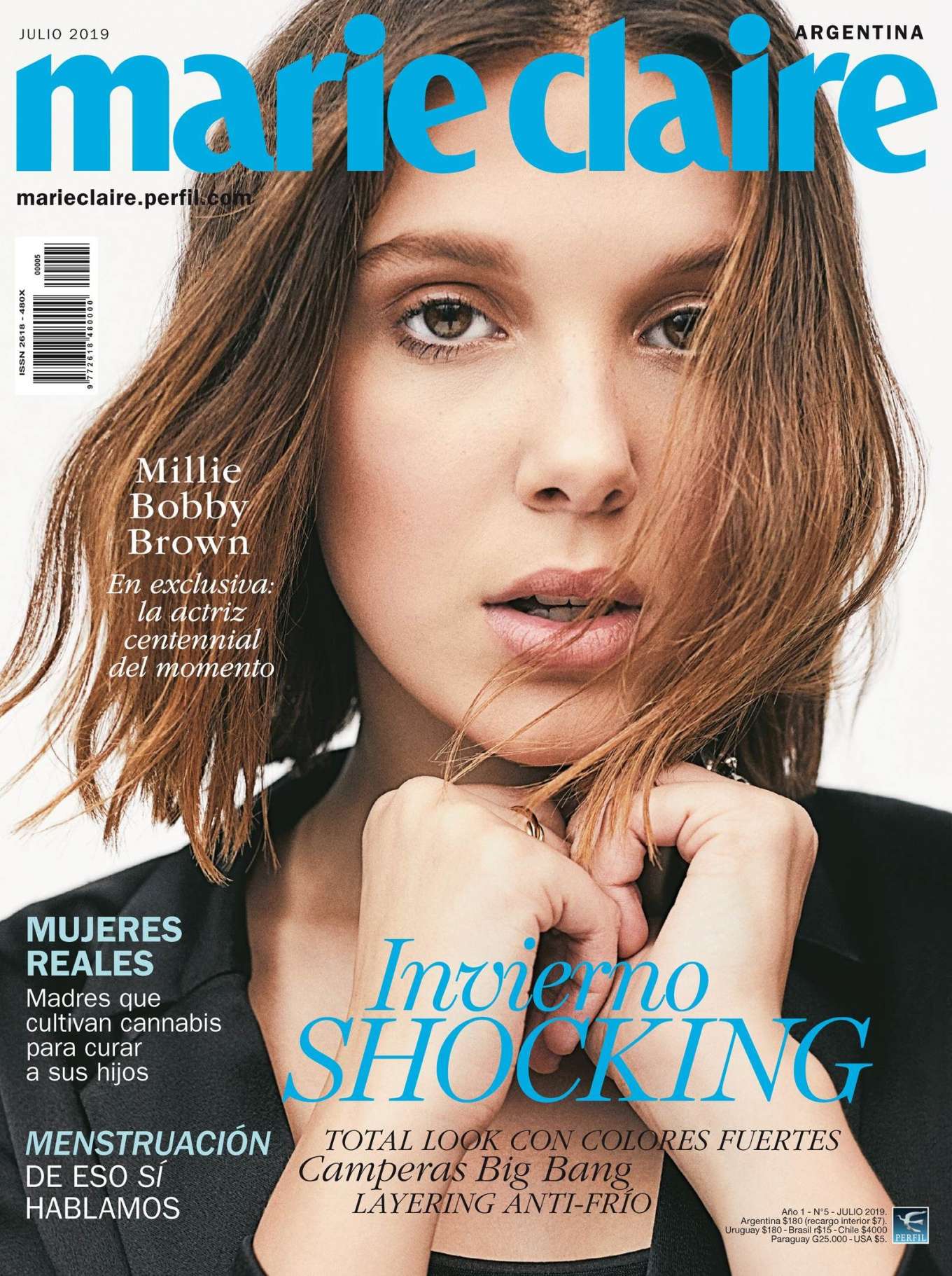 Millie Bobby Brown For Marie Claire Argentina Cover (July 2019)