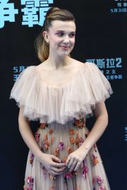 Millie Bobby Brown - 'Godzilla: King of the Monsters' Press Conference in Beijing
