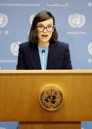 Millie Bobby Brown - UNICEF Press Conference as the youngest goodwill ambassador in NY