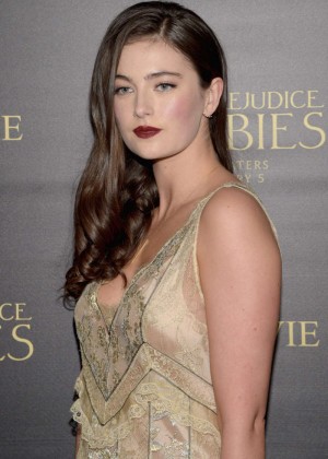 Millie Brady - 'Pride and Prejudice and Zombies' Premiere in Los Angeles