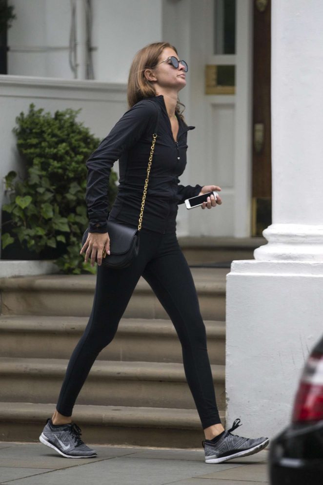Millie Mackintosh Heading to the Gym in London