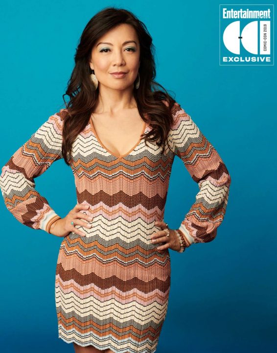 Ming-na Wen - Marvel Agents of S.H.I.E.L.D. Comic Con Portraits for Entertainment Weekly (July 2019)