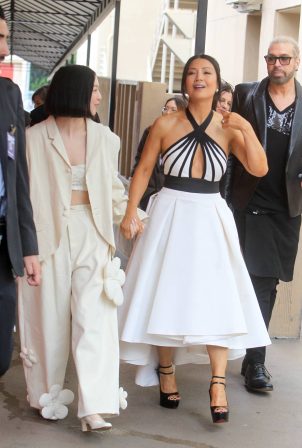 Ming-Na Wen - With her daughter at her Walk of Fame star in Hollywood