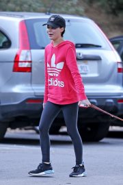 Miranda Cosgrove - Out with her dog Penelope in LA