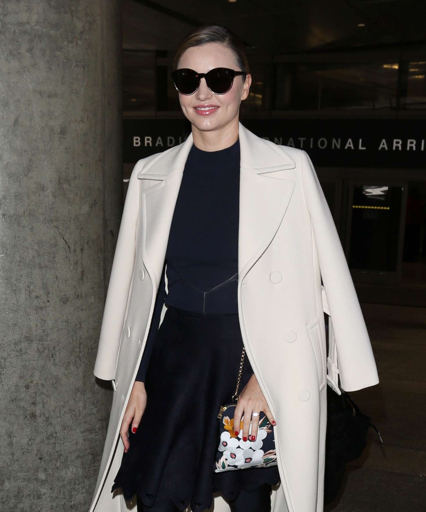 Miranda Kerr Arrives at LAX Airport in Los Angeles