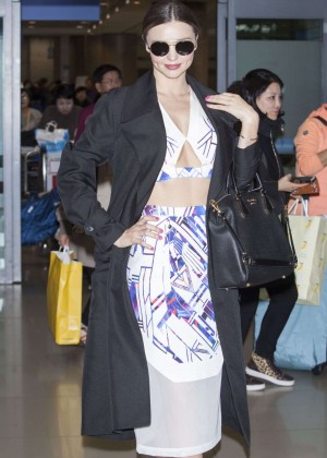 Miranda Kerr at Incheon International Airport in Seoul