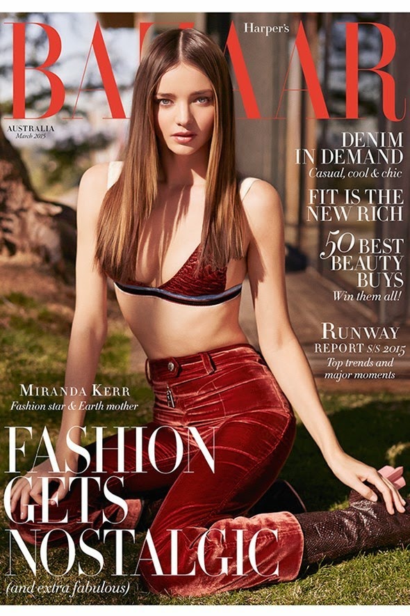 Miranda Kerr - Harper's Bazaar Australia Magazine (March 2015)