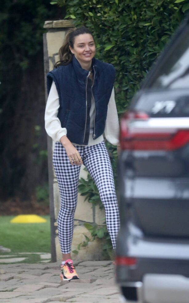 Miranda Kerr - Leaves a friends house in Los Angeles