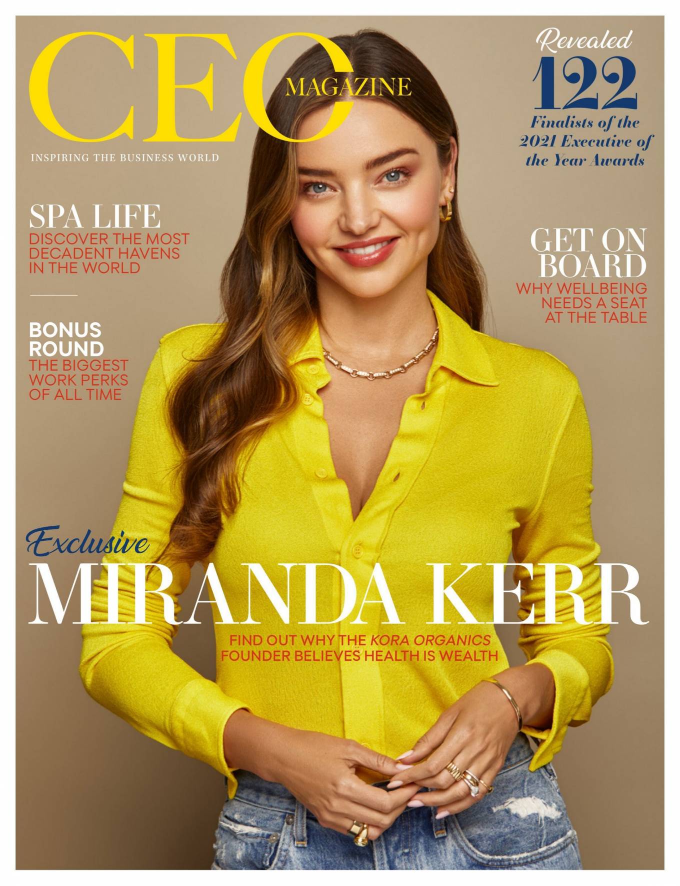 Miranda Kerr - The CEO Australia and New Zealand Magazine (October 2021)