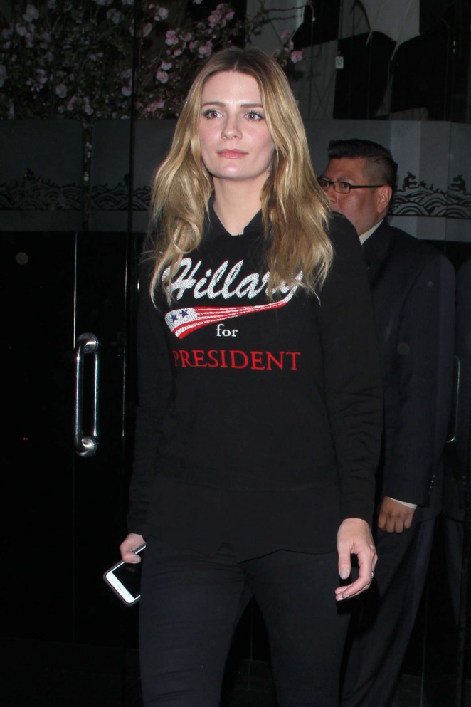 Mischa Barton at Mr. Chow in Beverly Hills