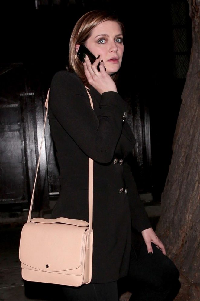 Mischa Barton - Leaving the Peppermint Club in Los Angeles